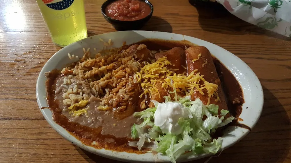 Smothered Burrito Dinner